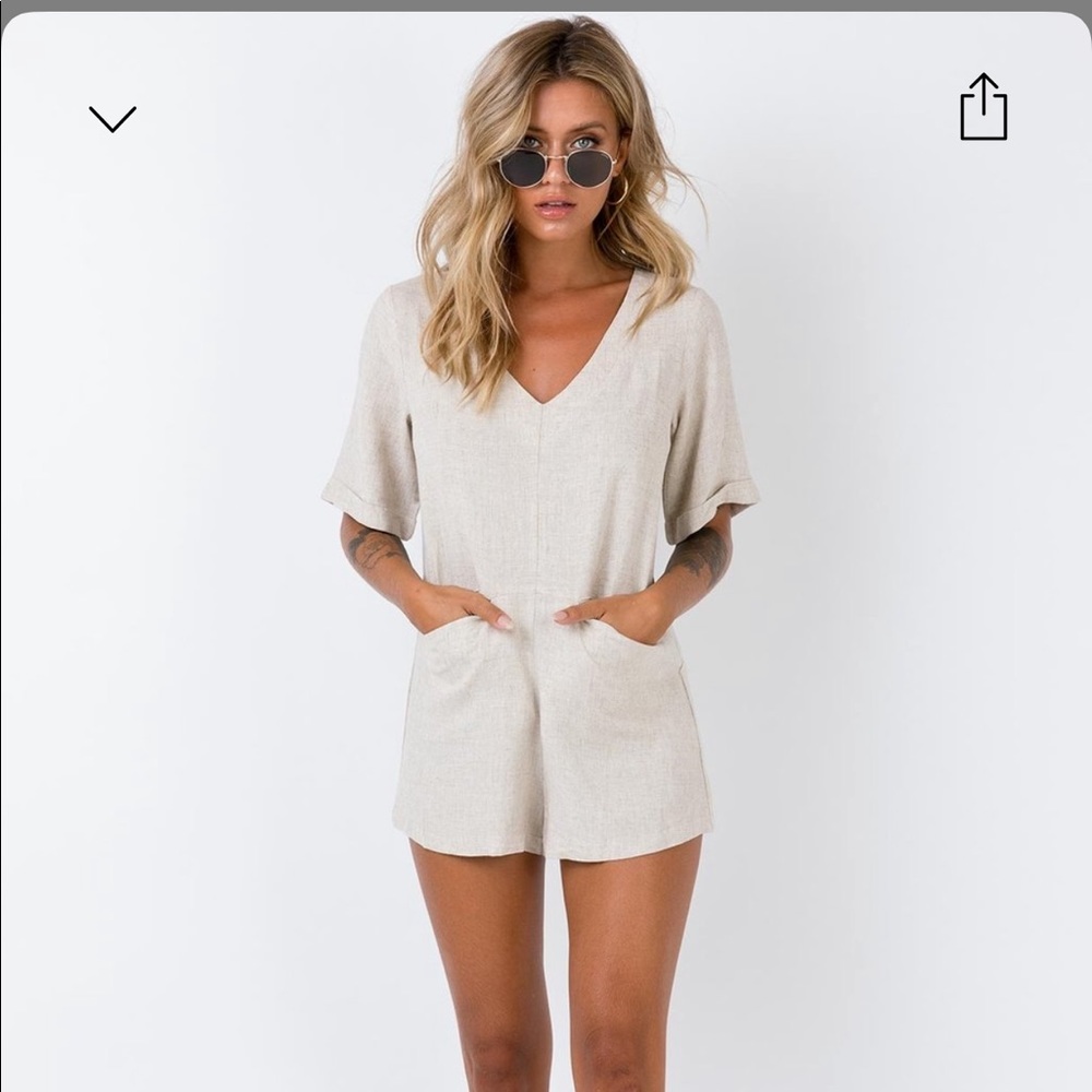 BRAND NEW PRINCESS POLLY ROMPER